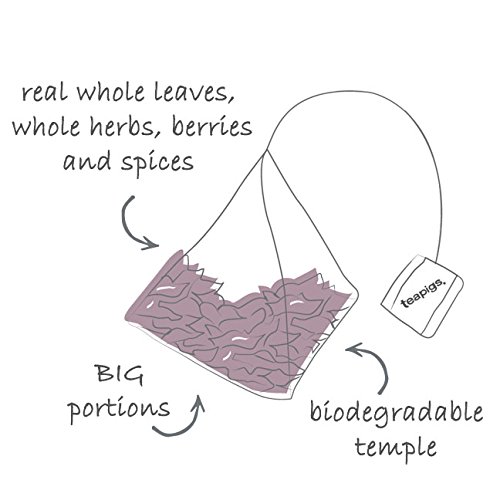Alternative view of Teapigs Super Fruit Tea Bags Made With Whole Fruit, caffeine-free, natural ingredients (1 Pack of 50 Teabags)