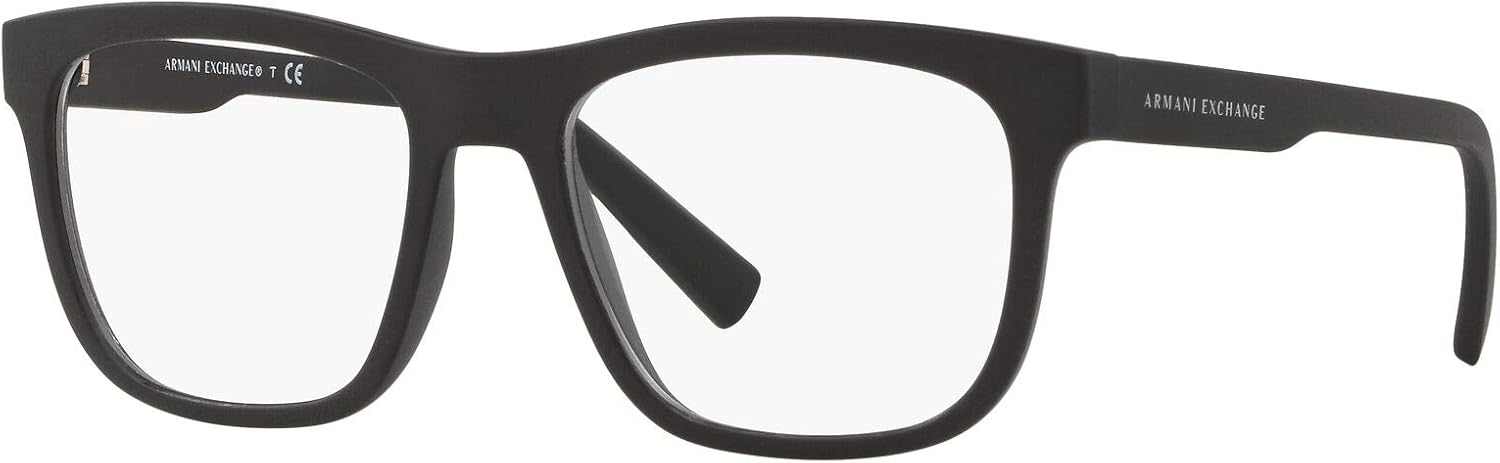 Armani Exchange mens Ax3050 Square Prescription Eyewear Frames