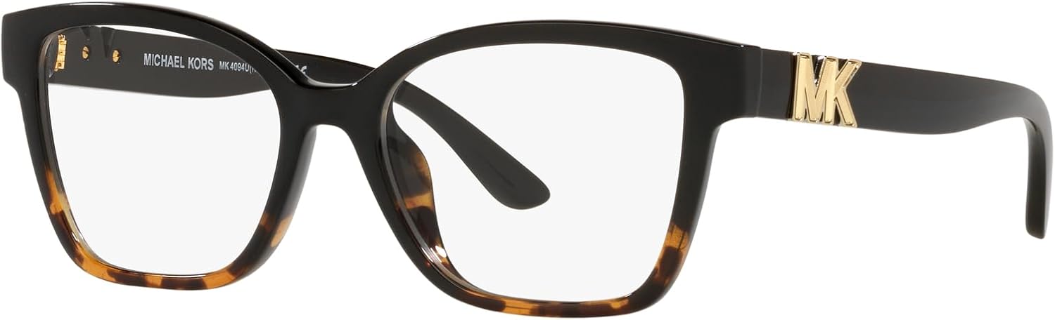 Michael Kors womens Mk4094u Karlie I Universal Fit Square Prescription Eyewear Frames
