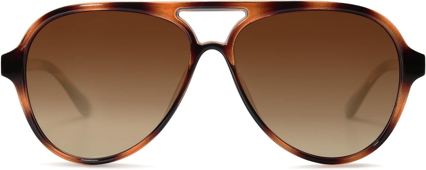 SOJOS Classic Polarized Aviator Sunglasses for Women Men, Retro Trendy Aviators Shades SJ2201