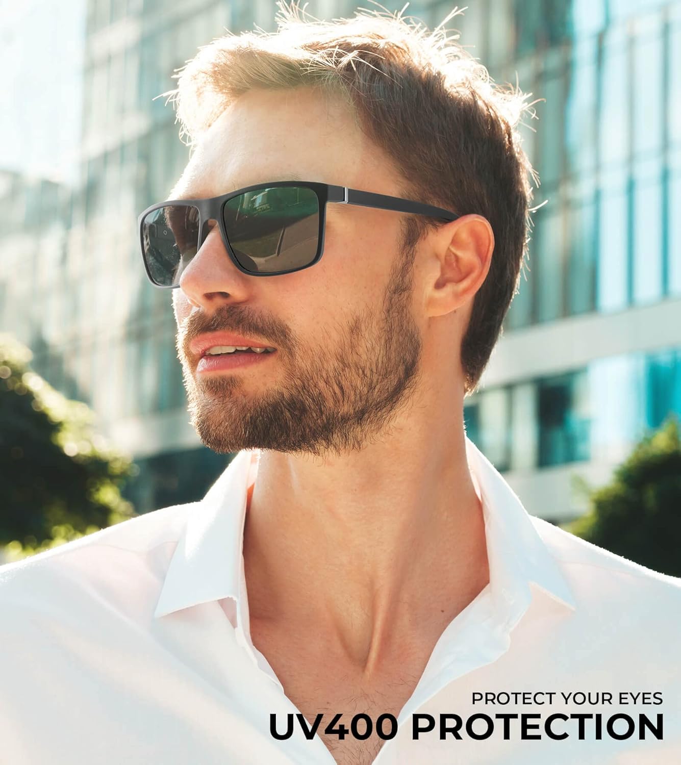 KALIYADI Polarized Sunglasses for Men and Women, Mens Sun Glasses with UV Protection for Driving Fishing Golf (3 Packs)