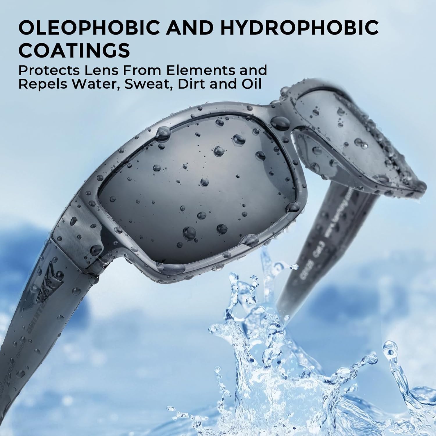 KastKing Skidaway Polarized Sport Sunglasses for Men and Women,Ideal for Driving Fishing Cycling and Running,UV Protection