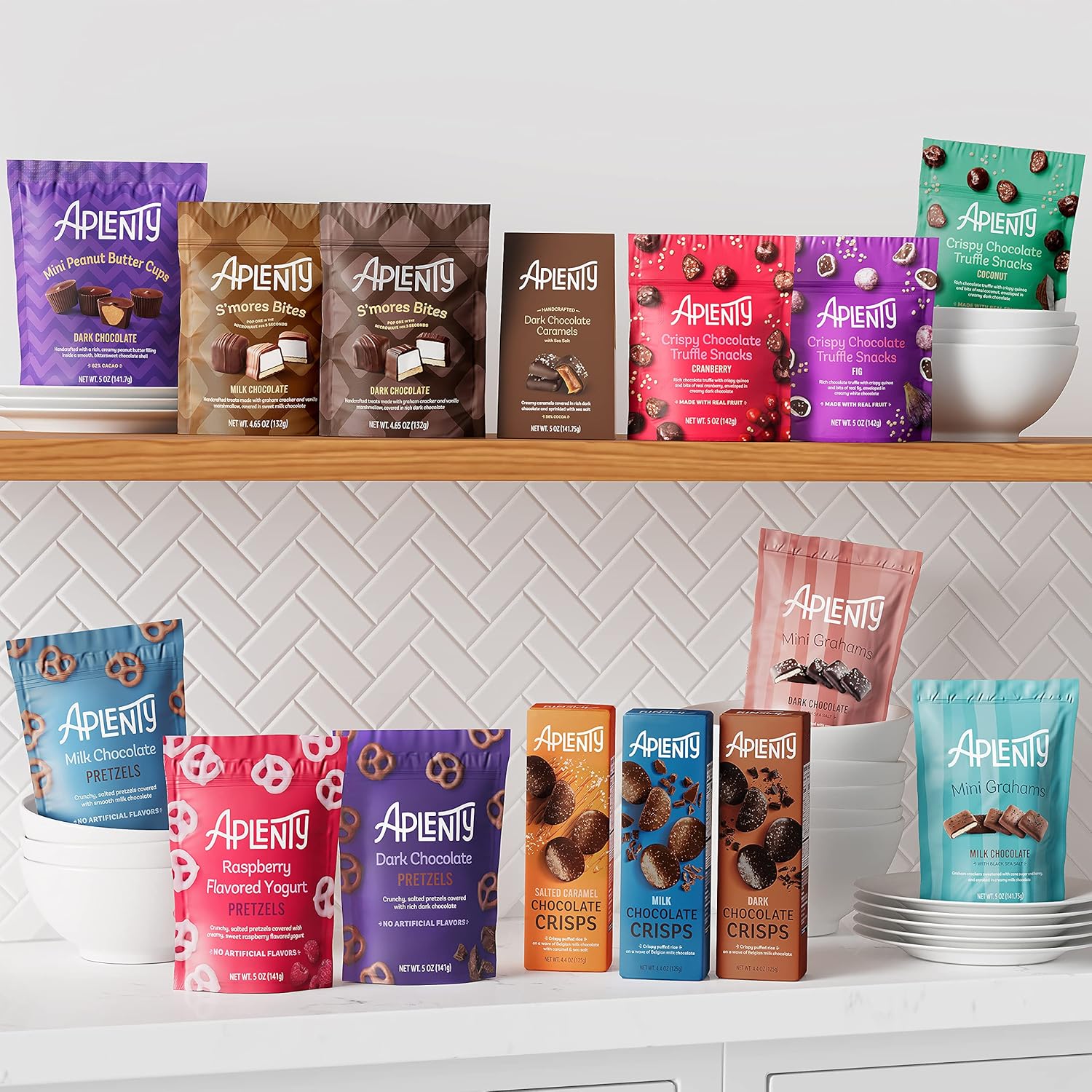 Aplenty, Milk Chocolate Crisps, 4.4 Oz - Image 5