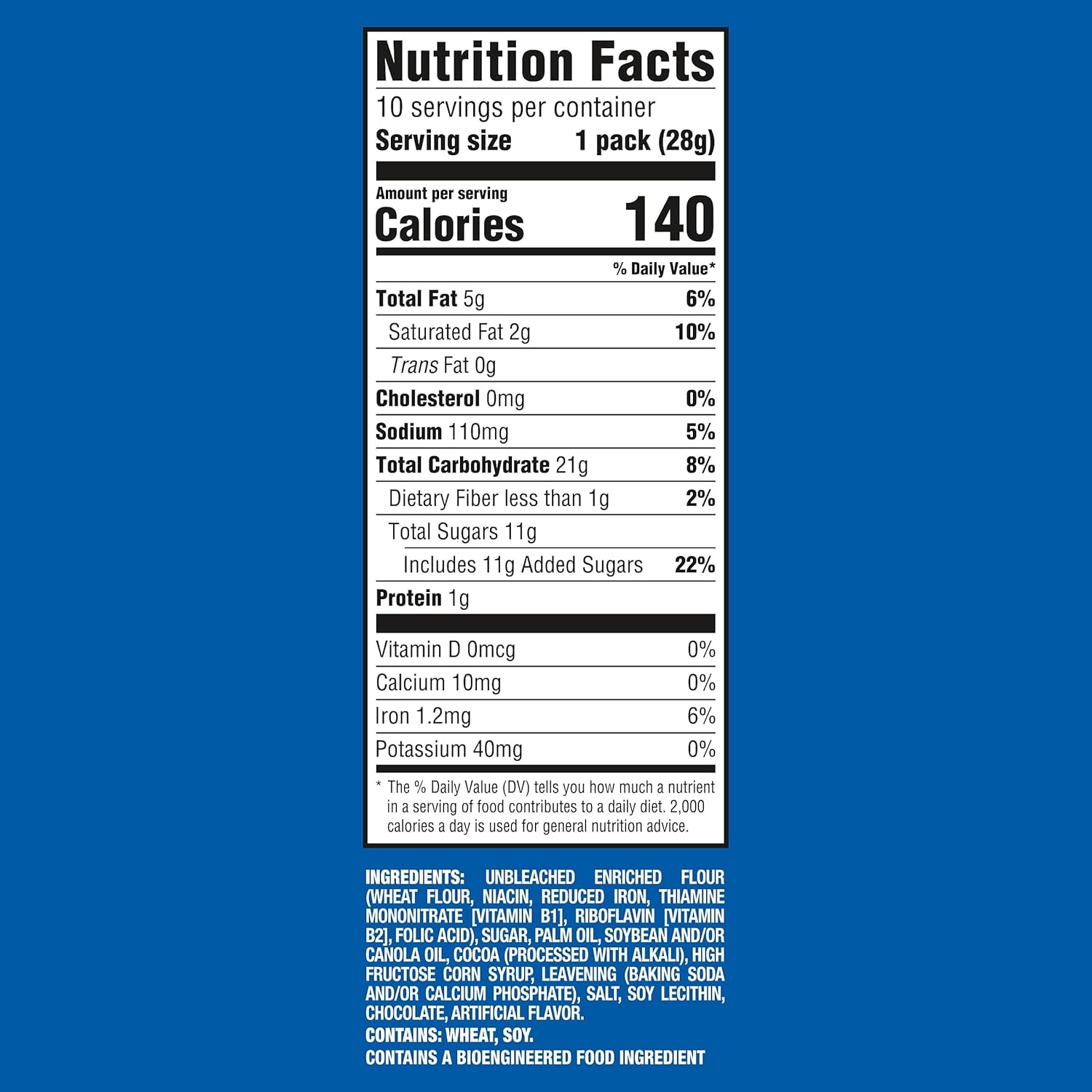 OREO Mini Chocolate Sandwich Cookies, 10 Snack Packs