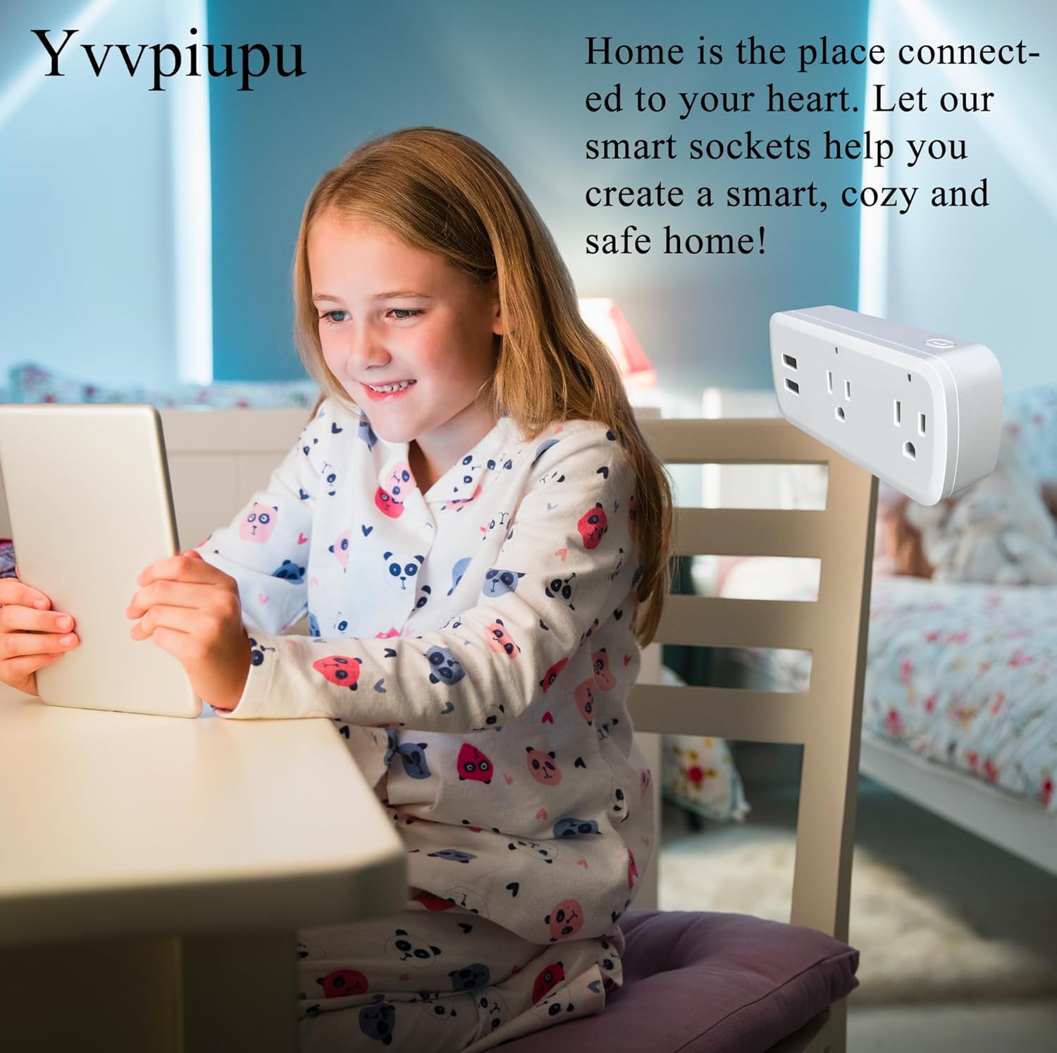 Smart Life Surge Protector Dual Mode (Support WIFI) 4 Outlet WiFi Smart Plug, WiFi, Powerful 16A 3500 Watt Output, Compatible with Alexa, Google Home, Voice Control, Smart Life and Manual App