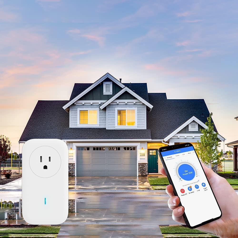 UBiBot SP1 Smart Plug, WiFi Outlet Socket Remote Control, Compatible with Alexa & IFTTT, Energy Monitoring and Timer Function, Delayed Switch, Temperature Monitoring (2.4G WiFi only, No hub Required) - Image 3