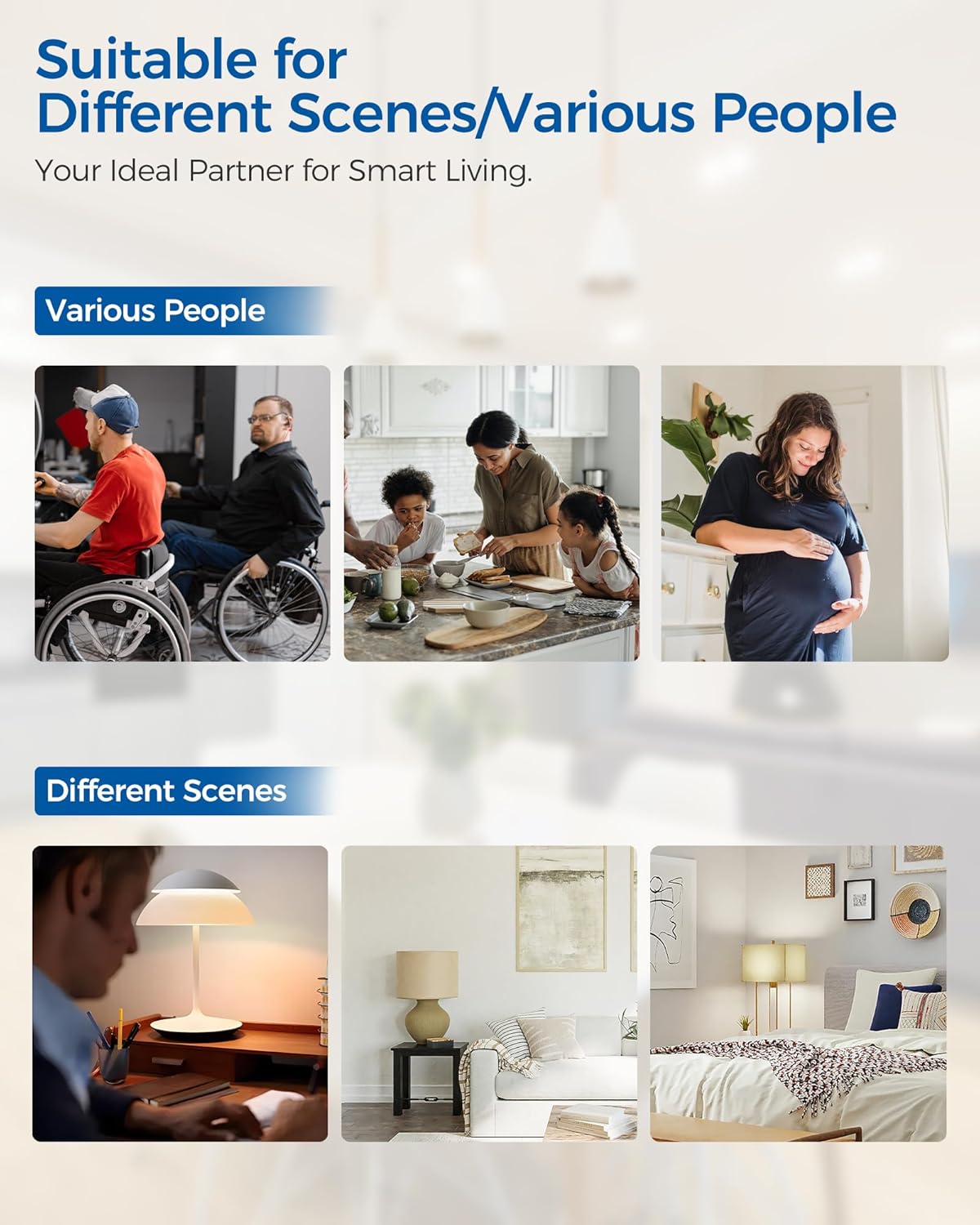 Remote Control Outlet Plug Wireless On Off Power Switch, WILAWELS Wireless Remote Light Switch for Lamp, Light, Fan, Programmable, Compact, 100ft RF Range, FCC Listed, Battery Included W02RC1106 - Image 7