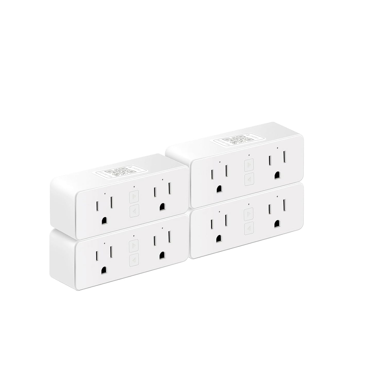 JUNLIT Dual Smart Plug, 15A WiFi Outlet Extender, Smartlife App Control, Schedule Timer Function, 2-in-1 Compatible with Alexa, Google Home Assistant, No Hub Required, ETL&FCC, 2.4G WiFi Only, 2-Pack - Image 9