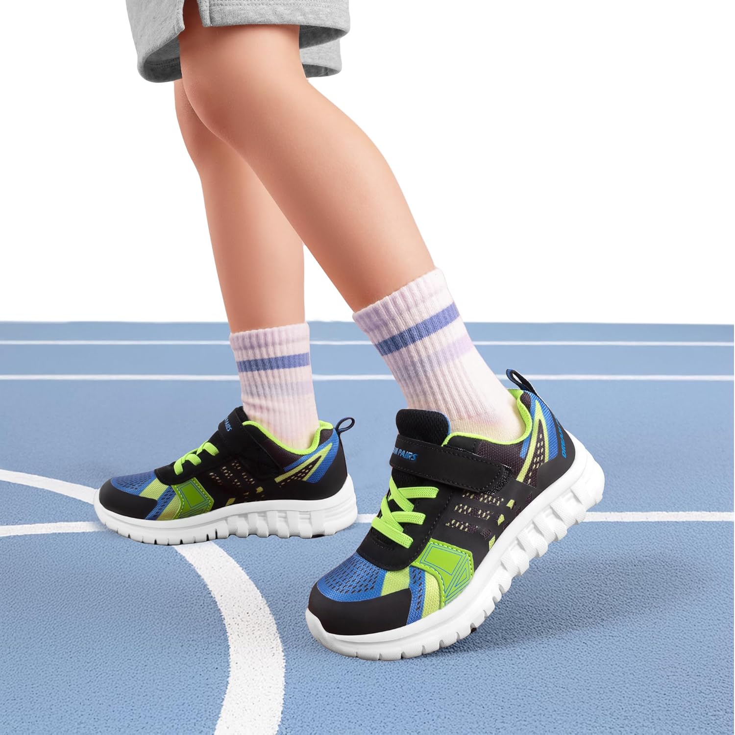 DREAM PAIRS Girls Boys Shoes Kids Tennis EZ-Ons Quicksteps School Sneakers Breathable Running Athletic Shoes