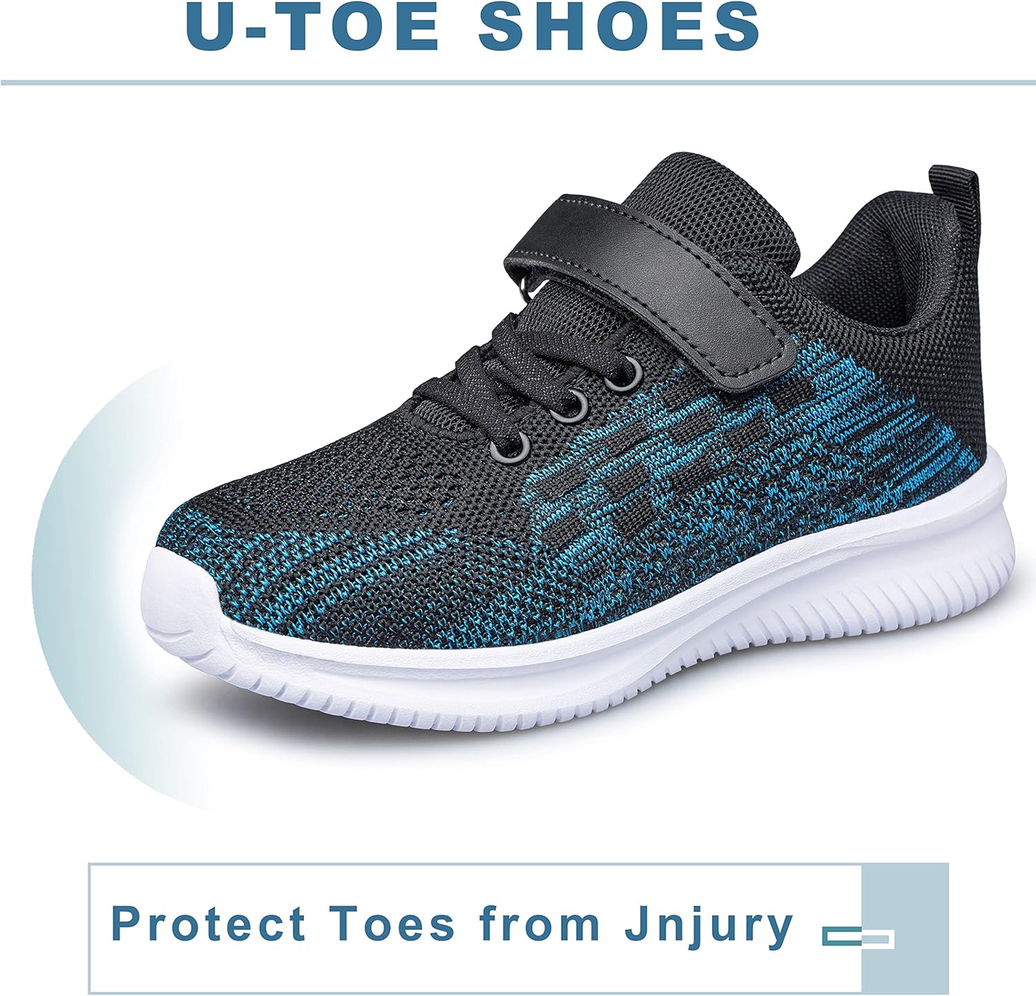 BNV Boys Girls Sneakers Kids Shoes Unisex Lightweight Breathable Athletic Running Tennis Fitness Shoes for Toddler/Little Kid/Big Kid - Image 2