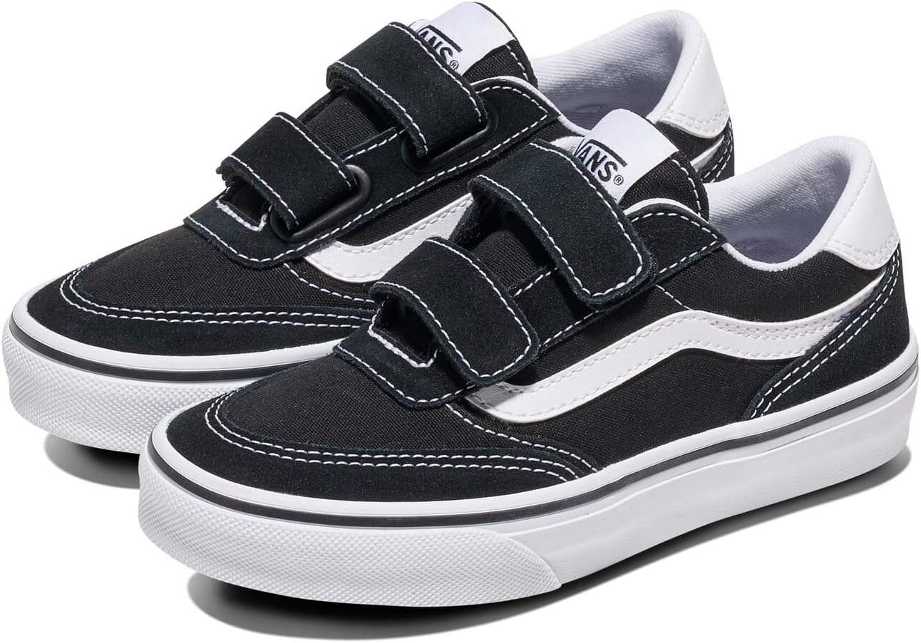 Vans Unisex-Child Brooklyn Ls V Shoe | Low-top Sneakers for Little Kids, Boys & Girls, Baby Footwear