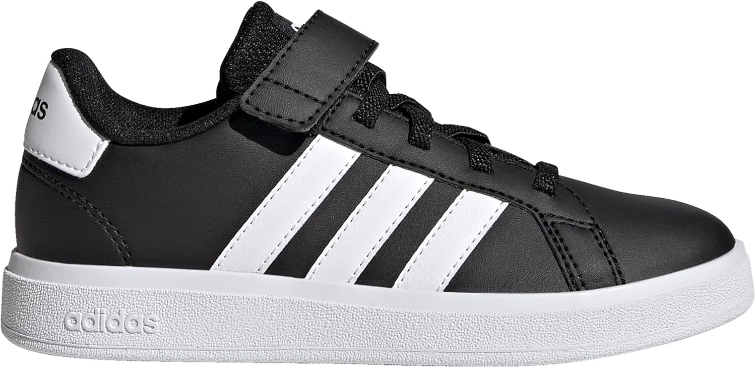 Adidas Unisex-Child Grand Court 2.0 Elastic Lace & Strap Disc