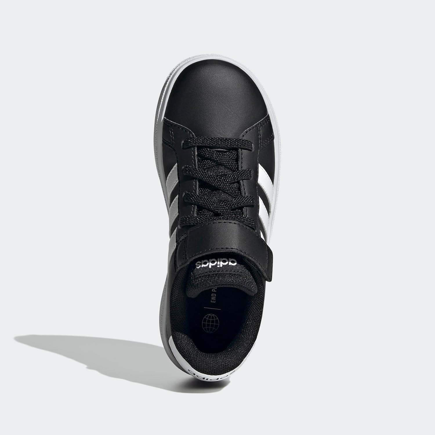 Adidas Unisex-Child Grand Court 2.0 Elastic Lace & Strap Disc - Image 3