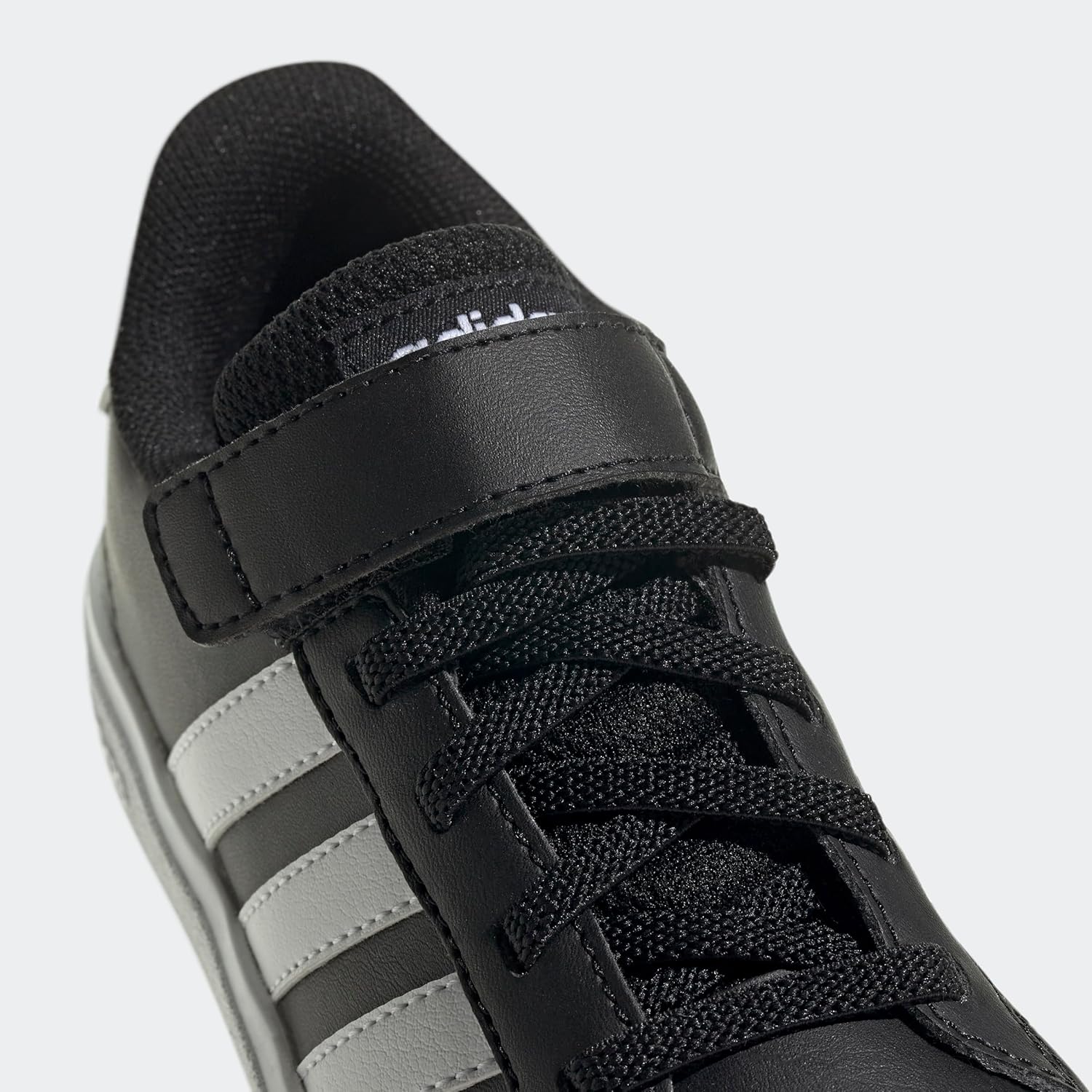 Adidas Unisex-Child Grand Court 2.0 Elastic Lace & Strap Disc - Image 4