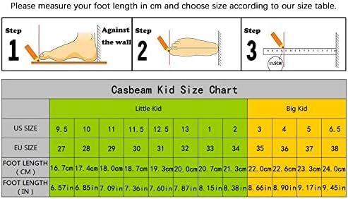 Casbeam Kids Breathable Sneakers Mesh Lightweight Easy Walk Casual Sport Strap Athletic Running Shoes for Boys Girls - Image 2