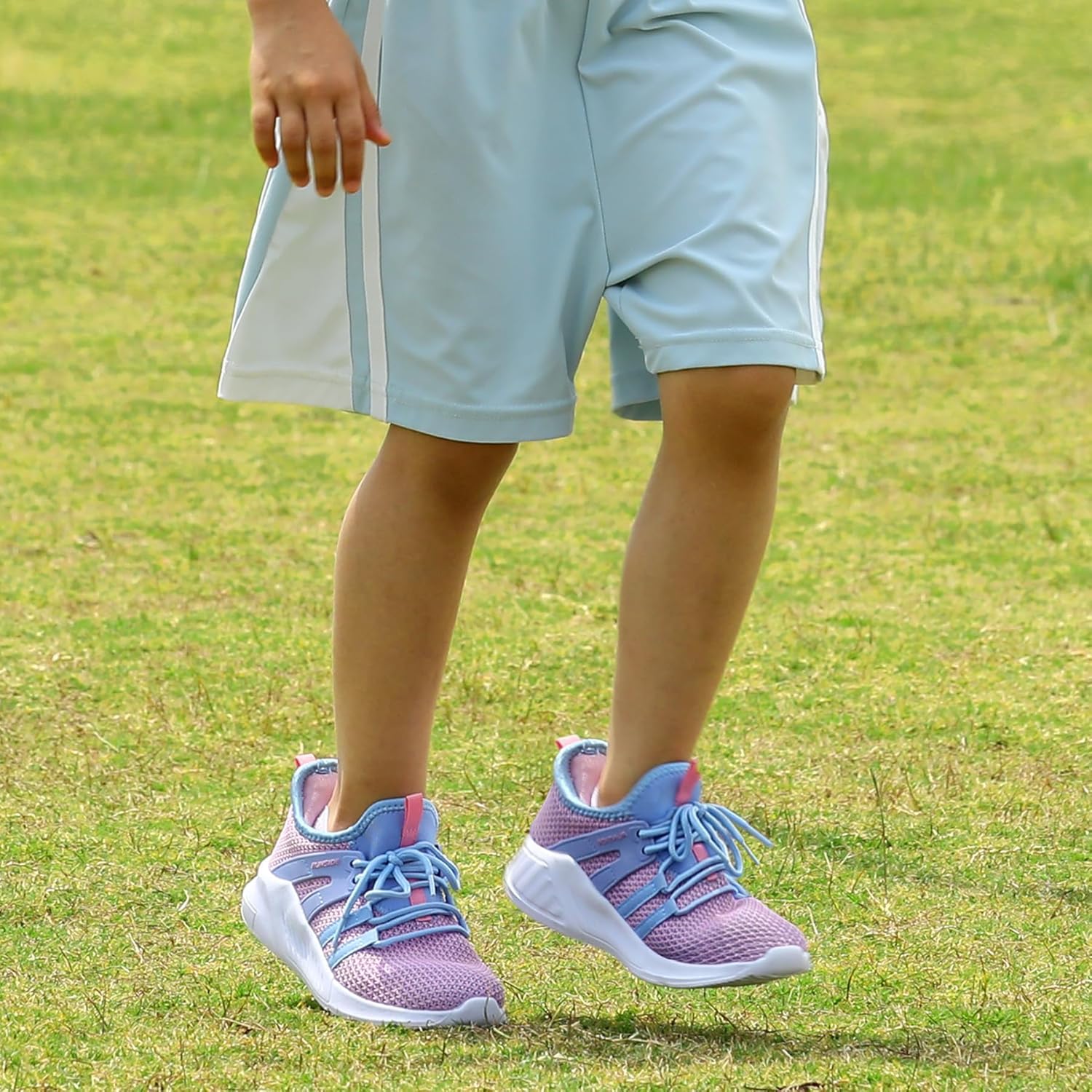 RUNSIDE Boys Girls Tennis Shoes Kids Lightweight Breathable Sneakers Lace-up Running Athletic Shoes for Toddler/Little Kid/Big Kid - Image 2