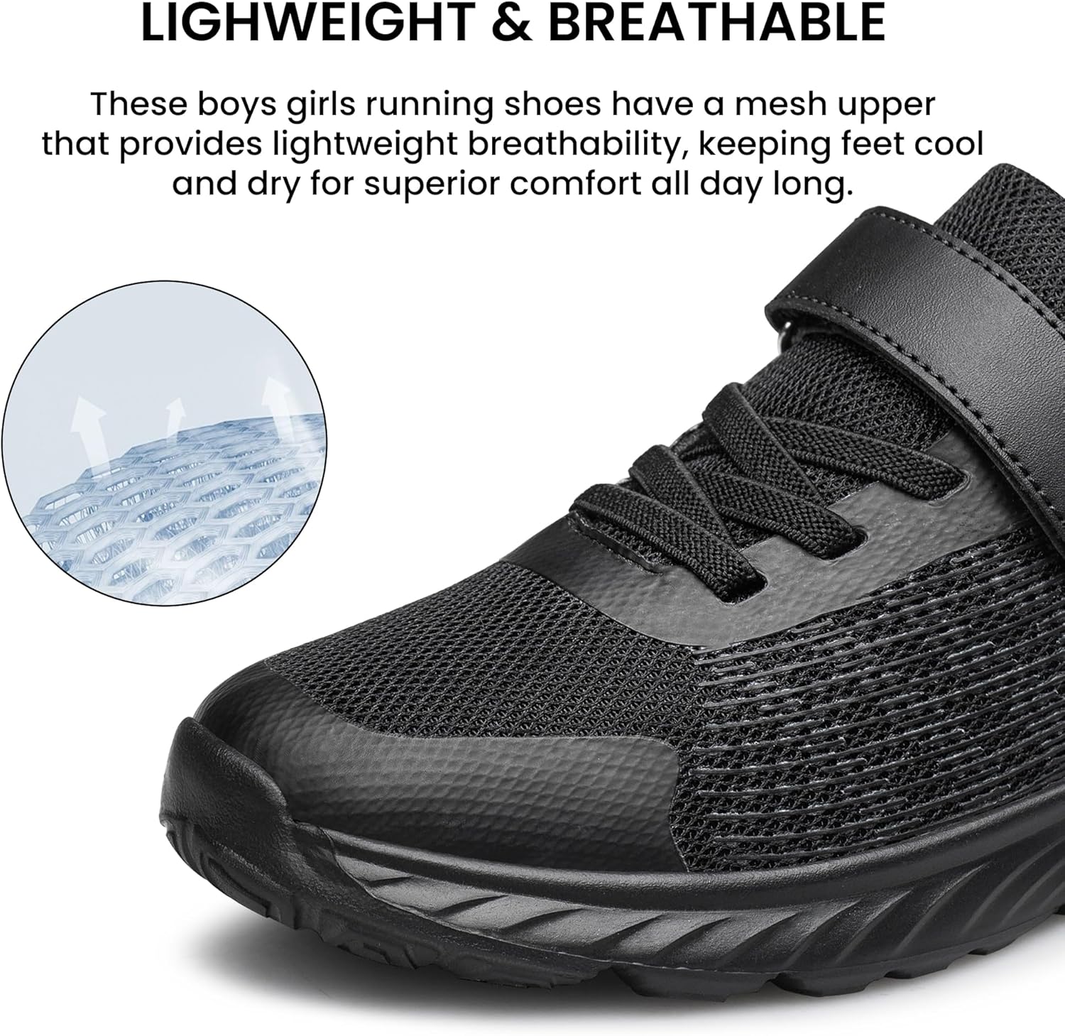 CASOSTELLY Boys Boys Shoes Kids Sneakers Unisex Non-Slip Lightweight Breathable Running Tennis Athletic Shoes for Toddler/Little Kid/Big Kid - Image 5