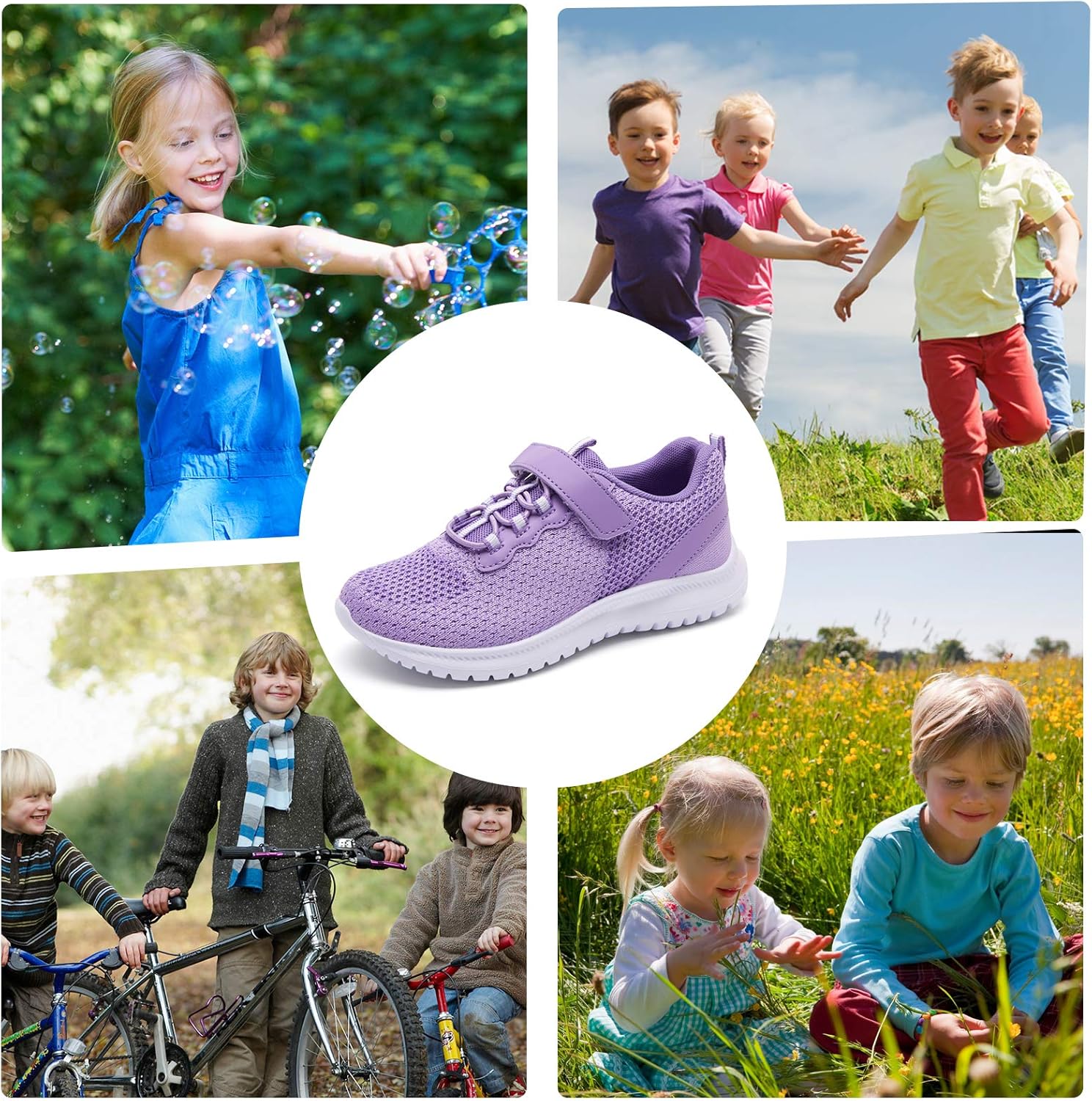 RUNSIDE Kids Shoes, Boys Girls Sneakers Lightweight Athletic Walking/Running Tennis Shoes(Toddler/Little Kid/Big Kid) - Image 8