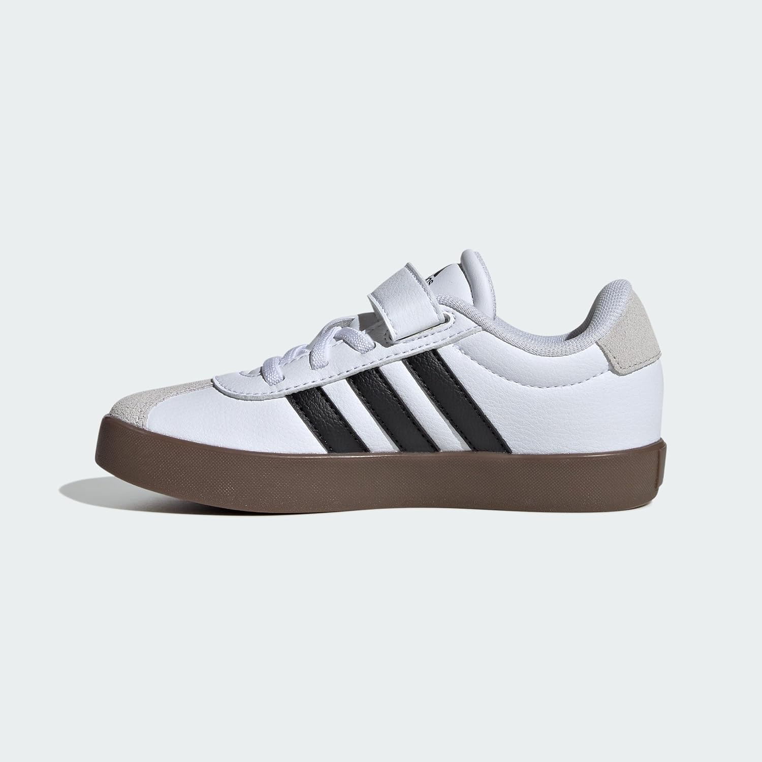 Adidas Unisex-Child Vl Court 3.0 Elastic Lace & Strap - Image 2