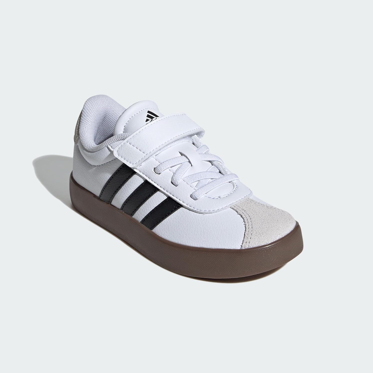 Adidas Unisex-Child Vl Court 3.0 Elastic Lace & Strap - Image 5