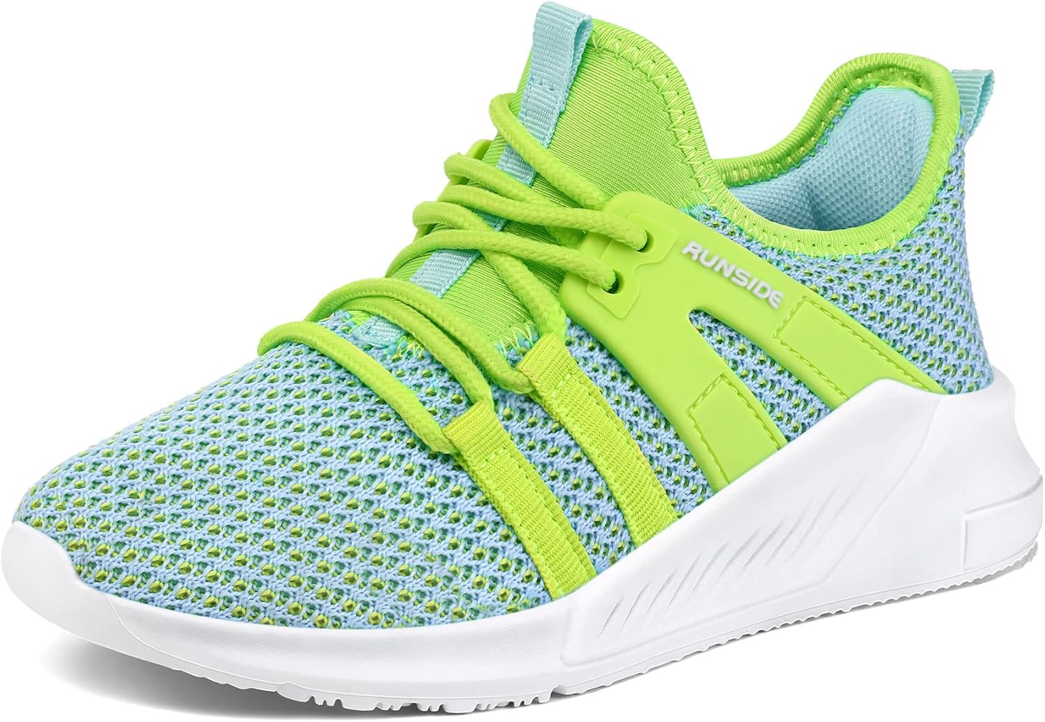RUNSIDE Boys Girls Tennis Shoes Kids Lightweight Breathable Sneakers Lace-up Running Athletic Shoes for Toddler/Little Kid/Big Kid - Image 8
