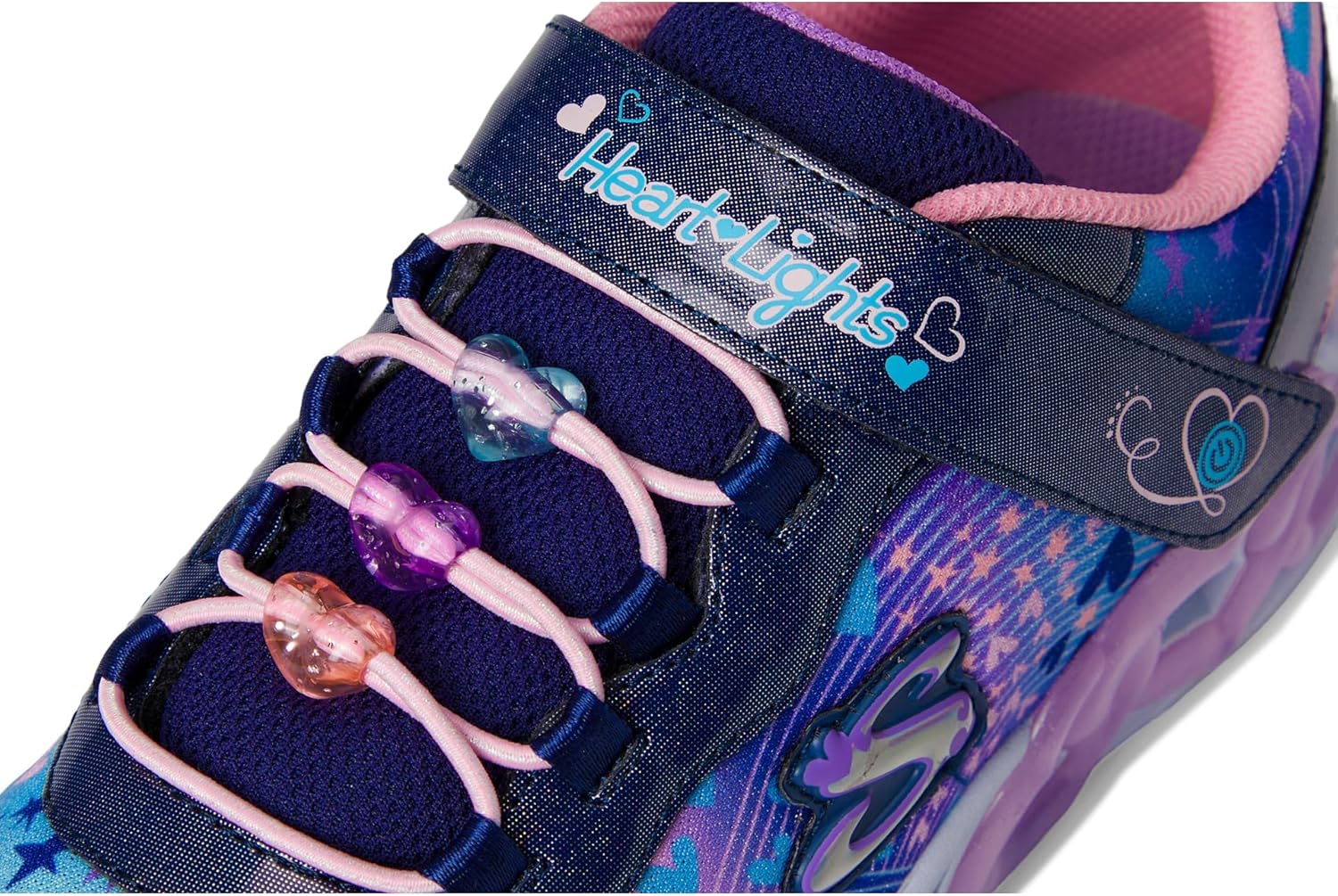 Skechers Girls Infinite Heart Lights