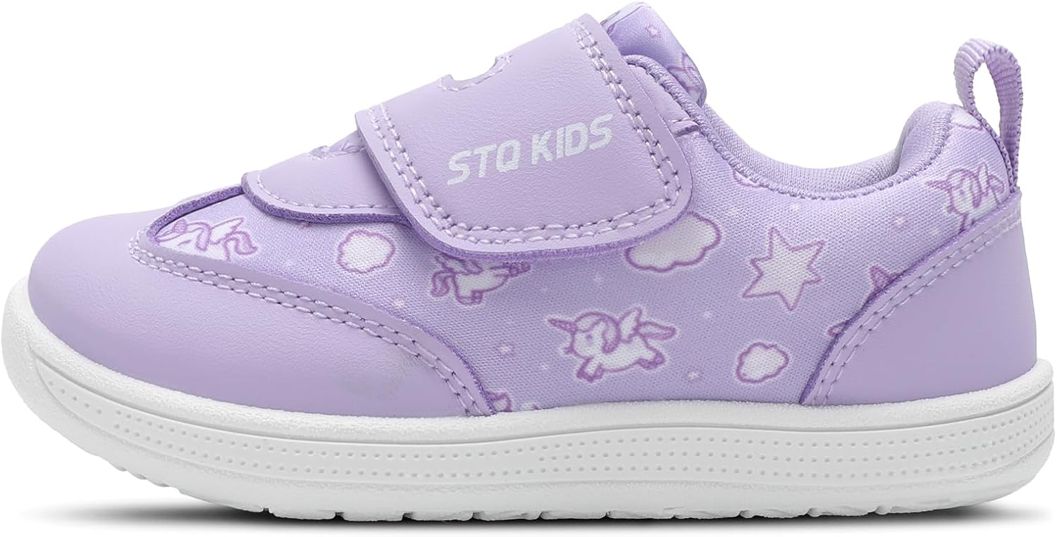 STQ KIDS Wide Toe Box Toddler Shoes Zero Drop Boys Girls Barefoot Shoe Non-Slip Little Kids Sneakers for First Walking - Image 8