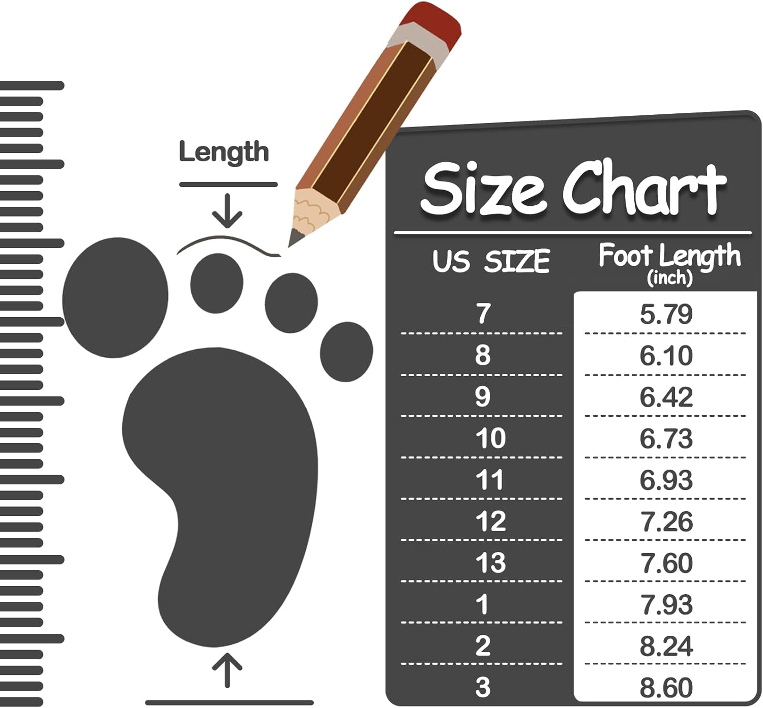 K KomForme Toddler Sneakers for Girls Boys Slip On Canvas Walking Shoes - Image 7