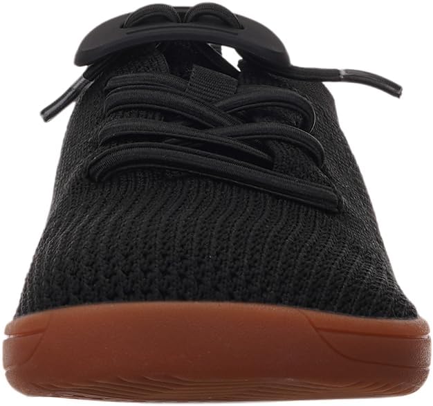 WHITIN Toddler/Little Kid Wide Barefoot Shoes | Slip on Zero Drop Minimalist Sneakers for Boys Girls | Adjustable No-Tie Lacing Design