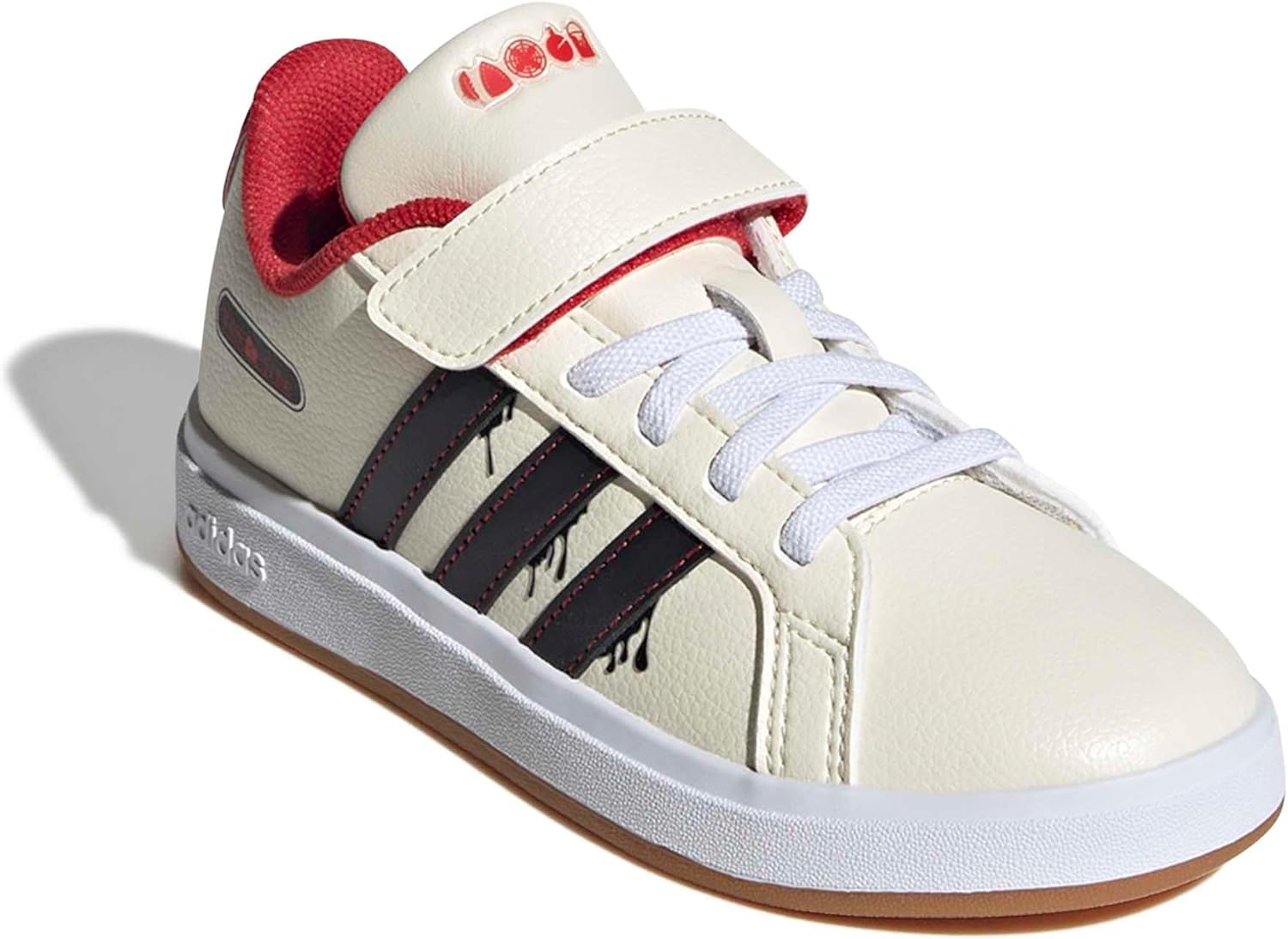 Adidas Unisex-Child Disney Grand Court Elastic Lace & Strap - Image 3