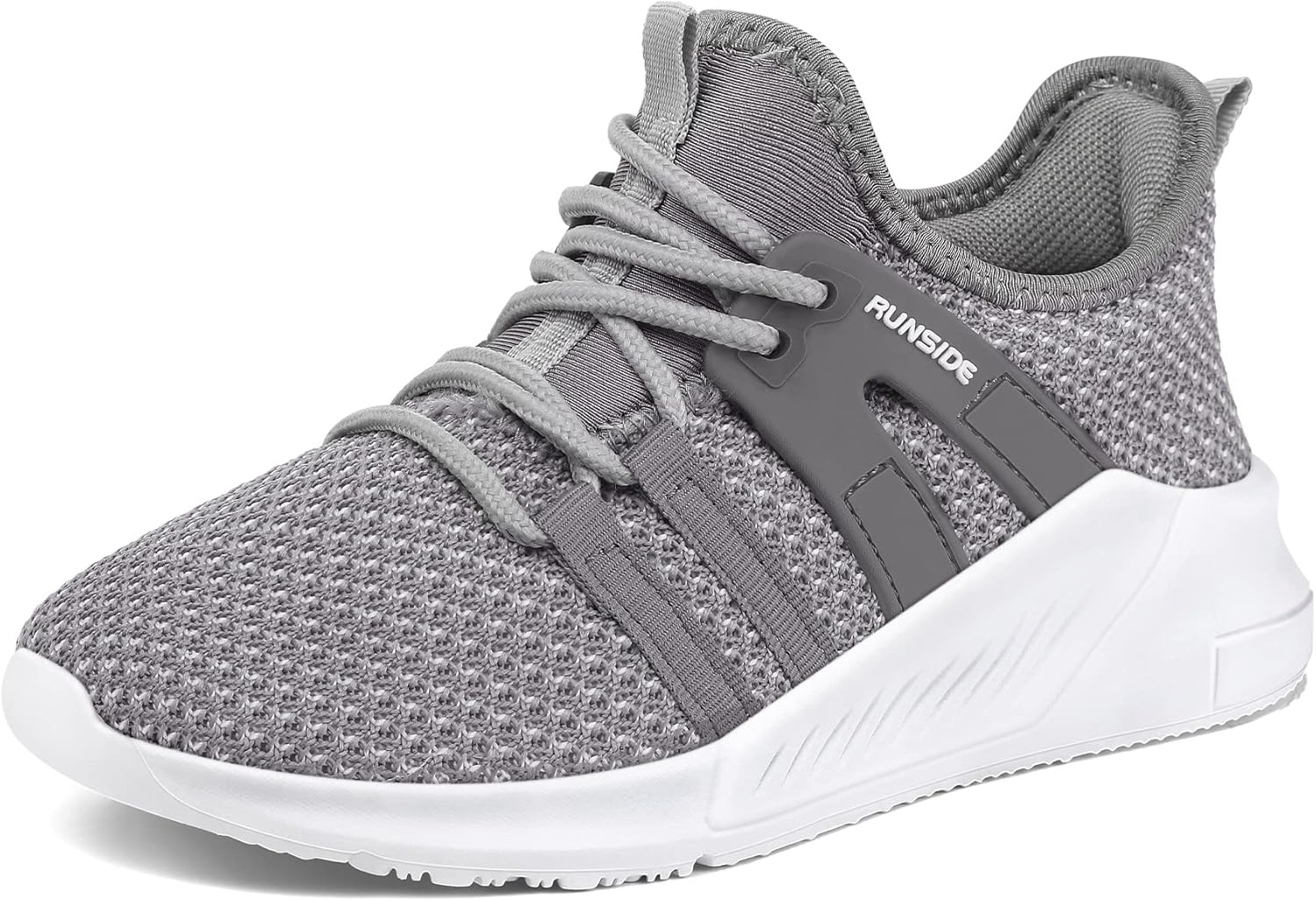 RUNSIDE Boys Girls Tennis Shoes Kids Lightweight Breathable Sneakers Lace-up Running Athletic Shoes for Toddler/Little Kid/Big Kid - Image 8