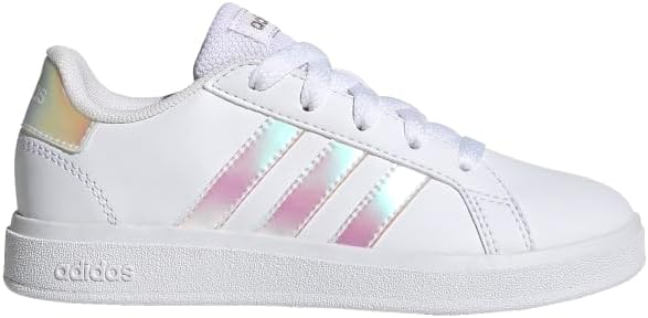 Adidas Unisex-Child Grand Court 2.0 Elastic Lace & Strap