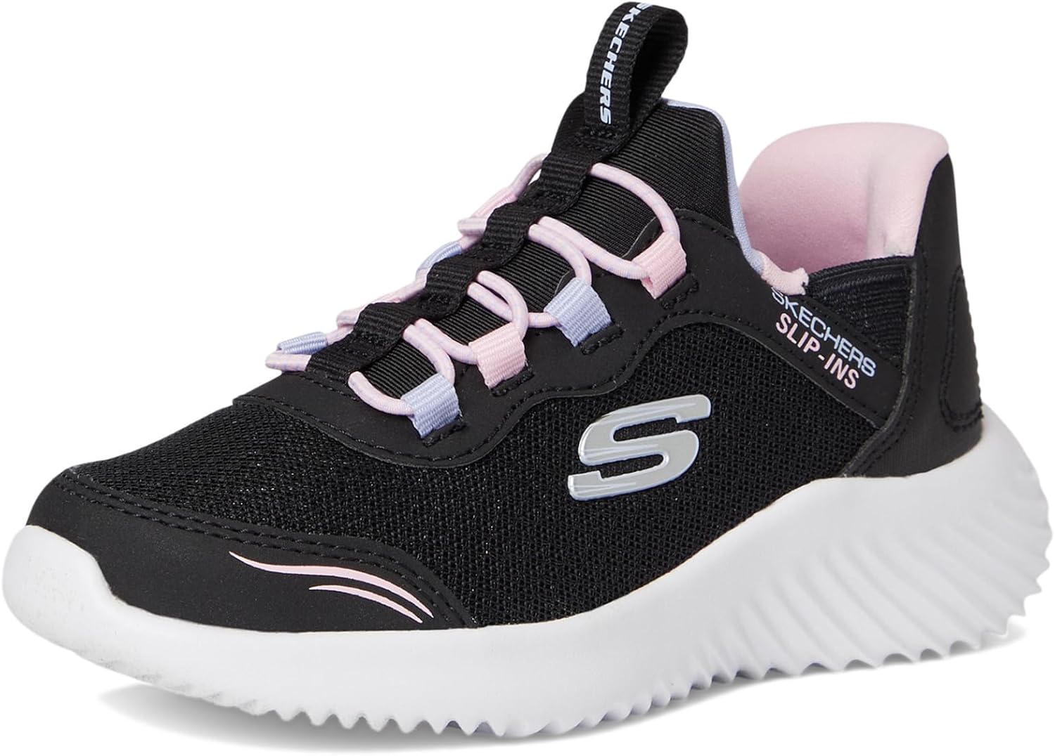 Skechers Girls' Bounder Simple Cute Sneakers