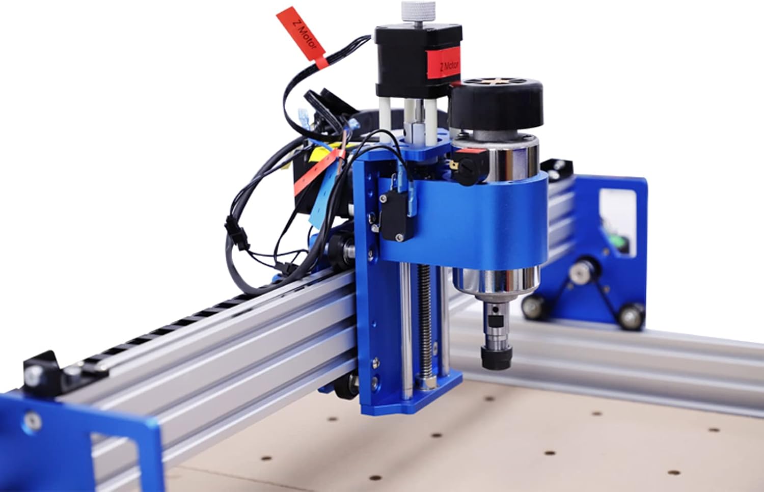 CNC Router Machine 4040 PRO, 3-Axis 100W Desktop CNC Engraving Milling Machine with USB, 400x400mm Aluminum Frame CNC Engraver Cutter, for Wood, Metal, Acrylic, MDF, PCB, Art Design, Education Use