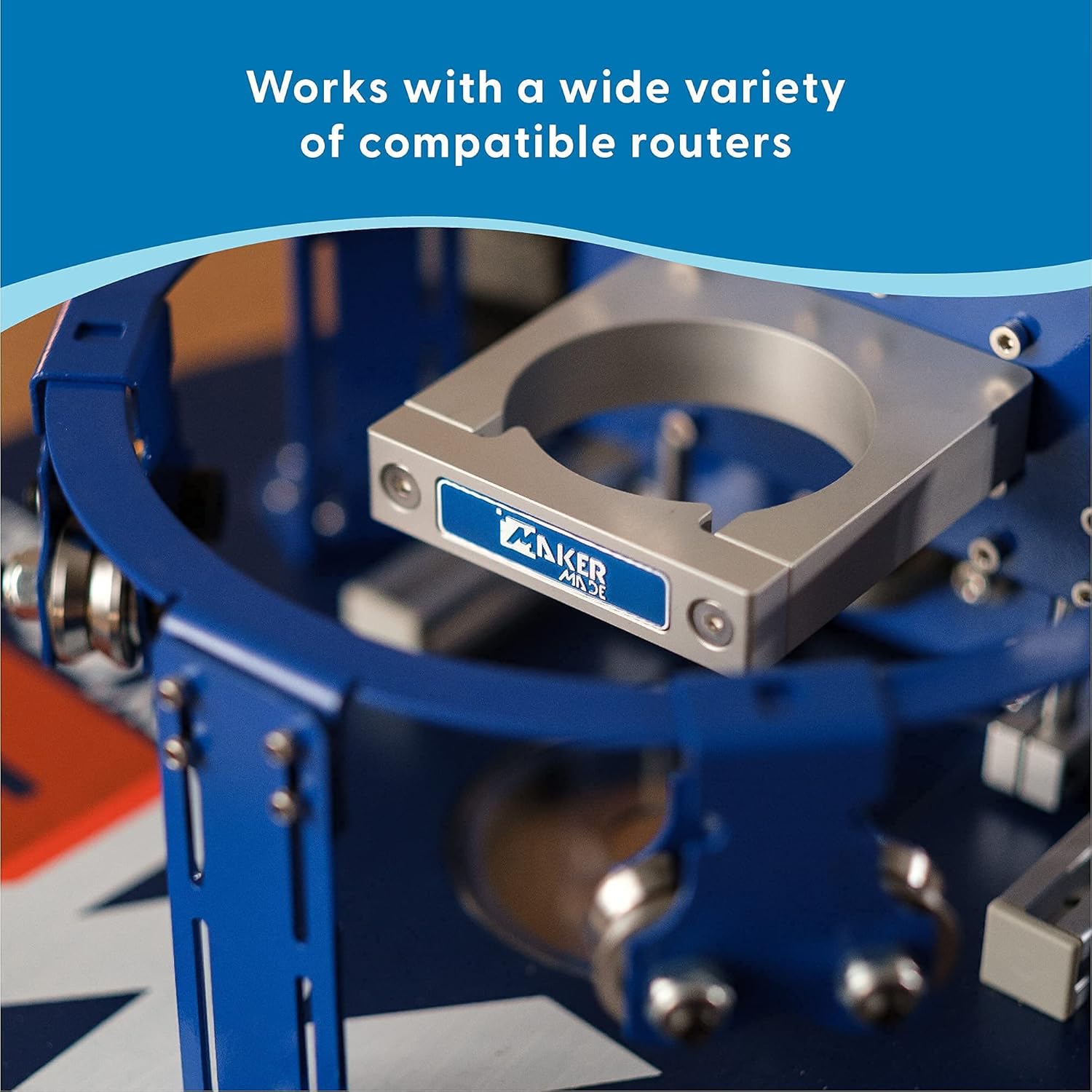 M2 CNC Engraving Machine Kit, First Wall Mounted Highly Accurate Cutting Engraver, 3-Axis CNC Machine for Wood, Metal, Plastic & More, Up to 4x8ft Working Area, Based on Maslow CNC Design - Image 6