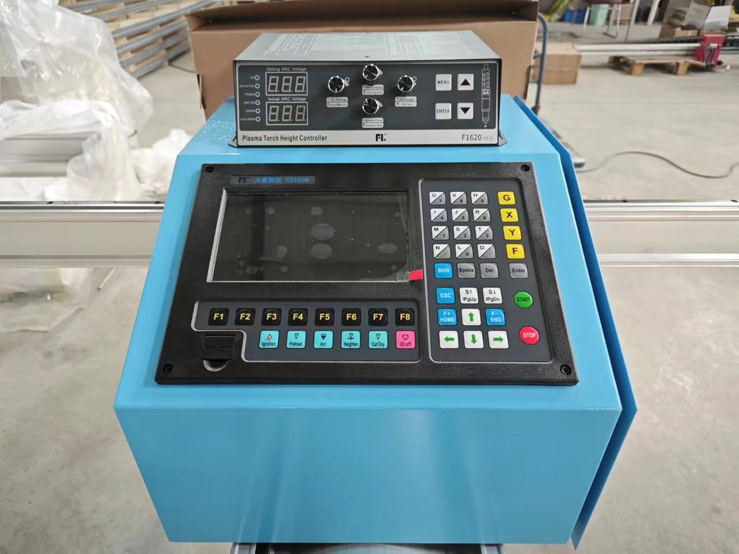 Portable CNC Cutting Machine supporting oxyfuel gas flame and plasma cutting