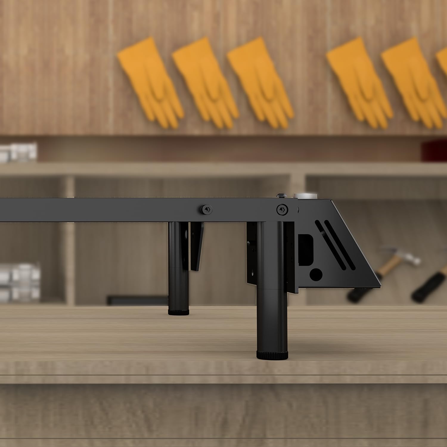 Longer RAY5 10000mW Laser Engraver with Air Assist Kit, Rotary Roller, and 8 Pcs Raiser, Compressed Spot CNC, App Offline Control, DIY Engraving Tool for Metal/Glass/Wood, Class 4. - Image 8