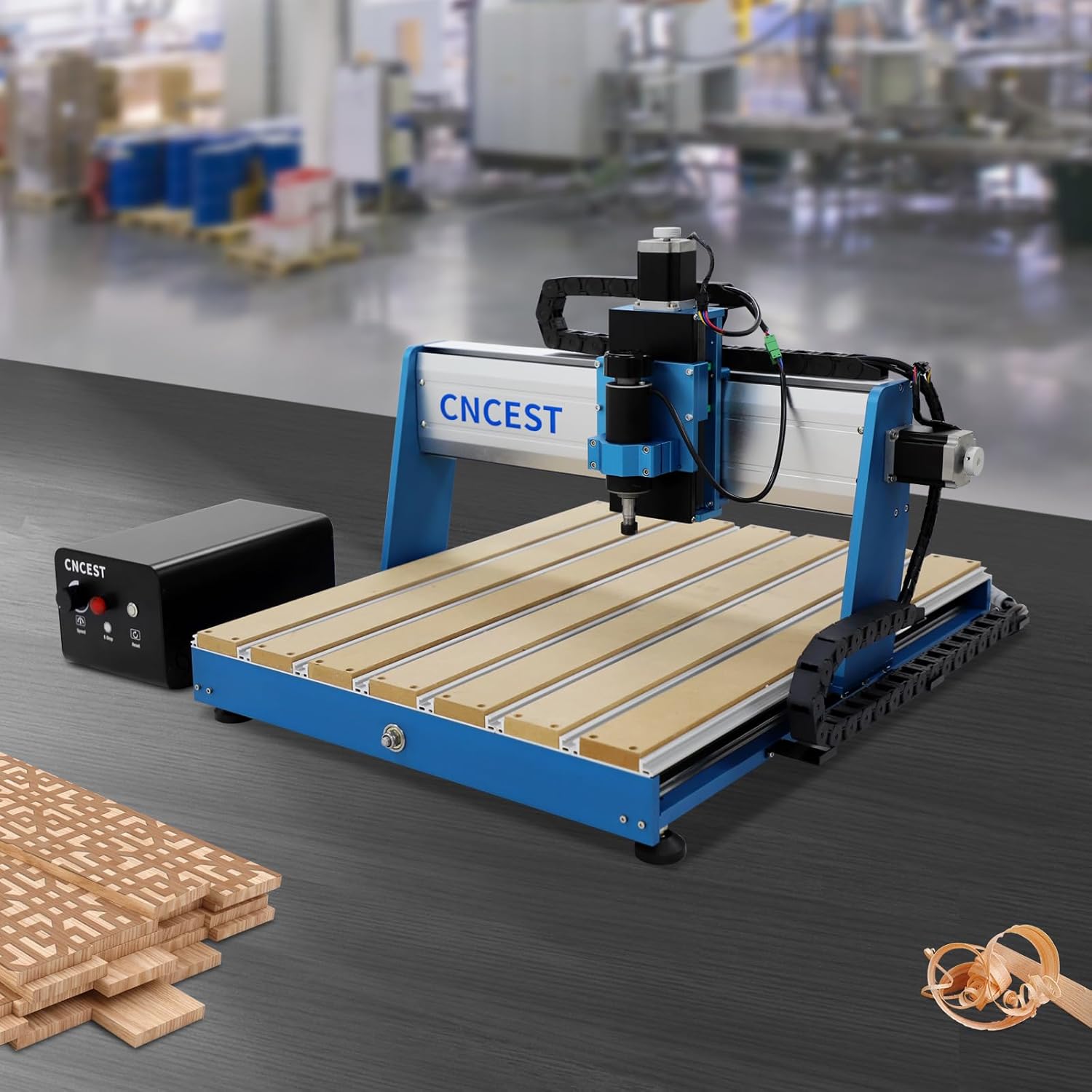 500W CNC Engraving Machine, CNC Router Machine 3 Axis GRBL Control Metal Engraving Milling Machine Kit with Stepper Motor, Working Area 30.87"x23.86" for Wood, Metal, Acrylic Engraving & Trimmers