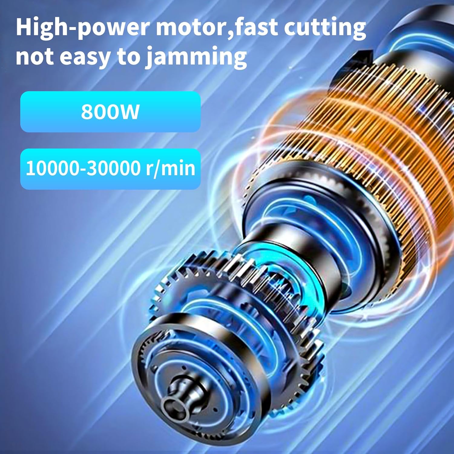 800W Trimmer Router Spindle For CNC Engraver TTC450, 6 Variable Speeds Palm Compact Router, Spindle Motor Kit Upgrade for CNC Machines TTC450PRO with