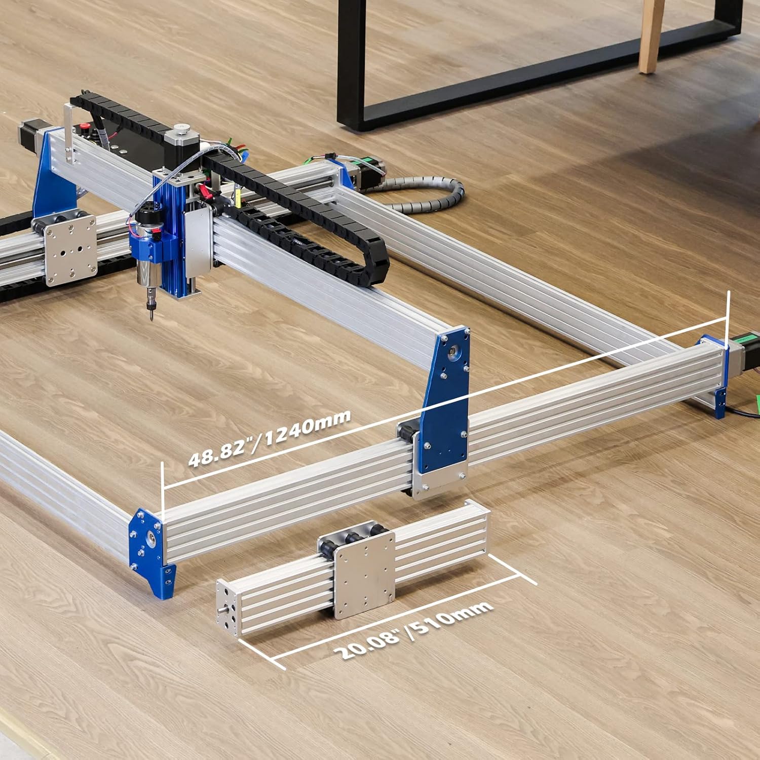Genmitsu 39u201D x 40u201D (1000 x 1020mm) XY-Axis Extension Upgraded Accessories Kit for CNC Router Machine PROVerXL 4030 V1 - Image 2