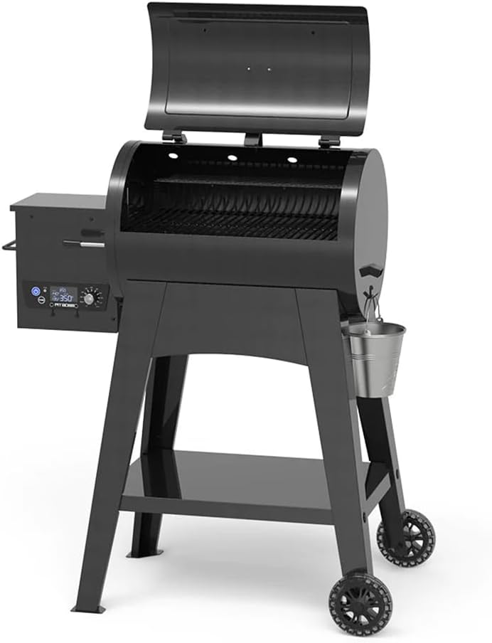 Pit Boss PB440FB1 Pellet Grill, 482 Square Inches, Black - Image 3