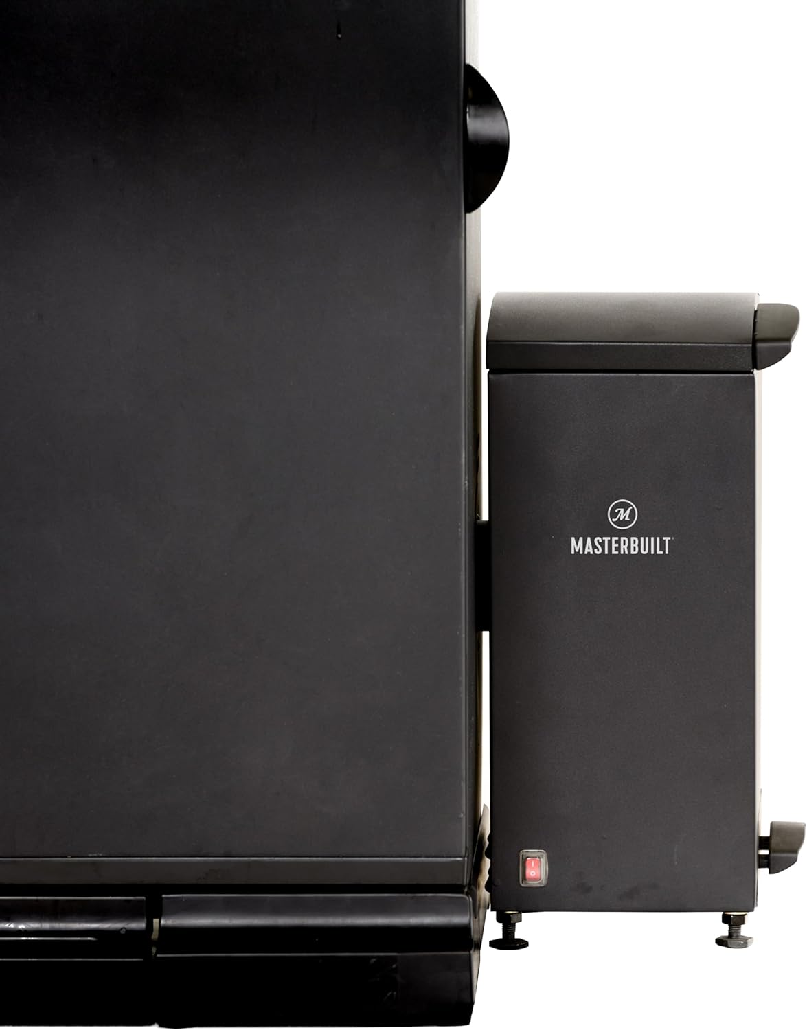 Masterbuilt® Slow and Cold Smoker Accessory Attachment With Removable Ash Tray for Masterbuilt Vertical BBQ Smokers in Black, 10" x 10" x 18", Model MB20100112 - Image 6