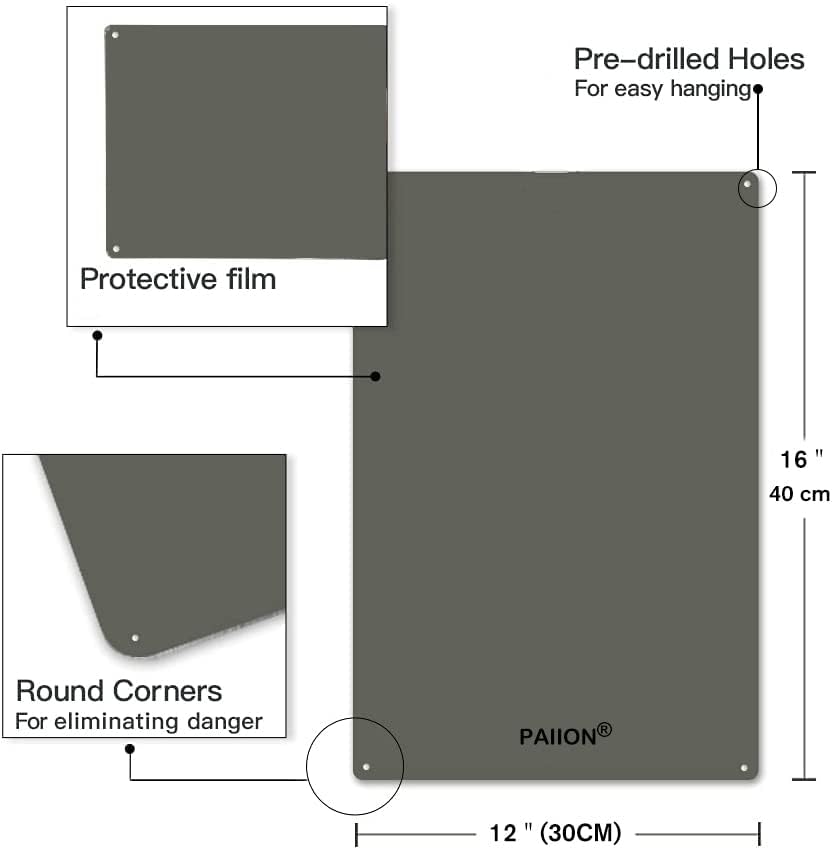 PAIION Canoeing Knowledge Vintage Metal Tin Sign Canoe Paddle Shapes Poster Coffee Shop Bar Club School Wall Decor Home Art Decoration 16x12 Inches