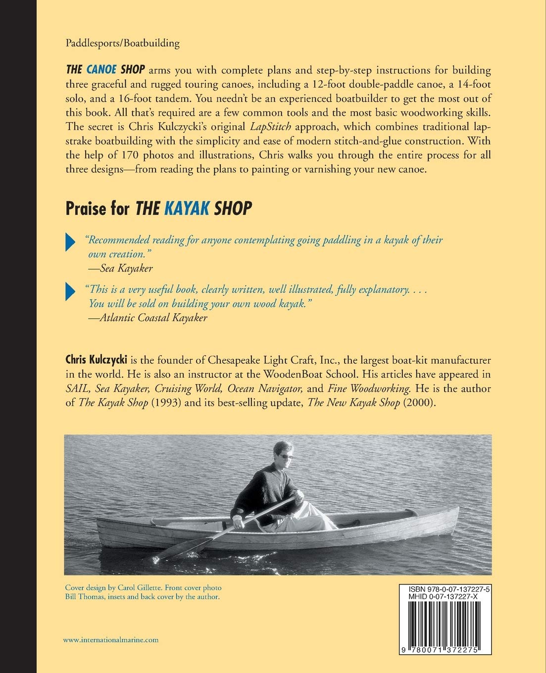 The Canoe Shop: Three Elegant Wooden Canoes Anyone Can Build