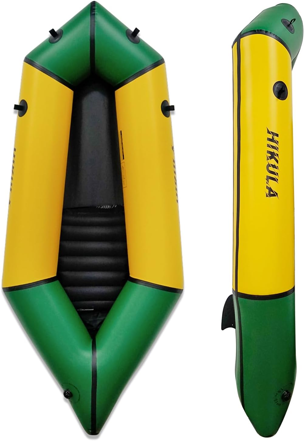 HIKULA Inflatable Lightweight TPU PackRaft Eco-Friendly White Water Rafting Micro Inflatable Kayak Canoe Carry Bag Included - Image 7