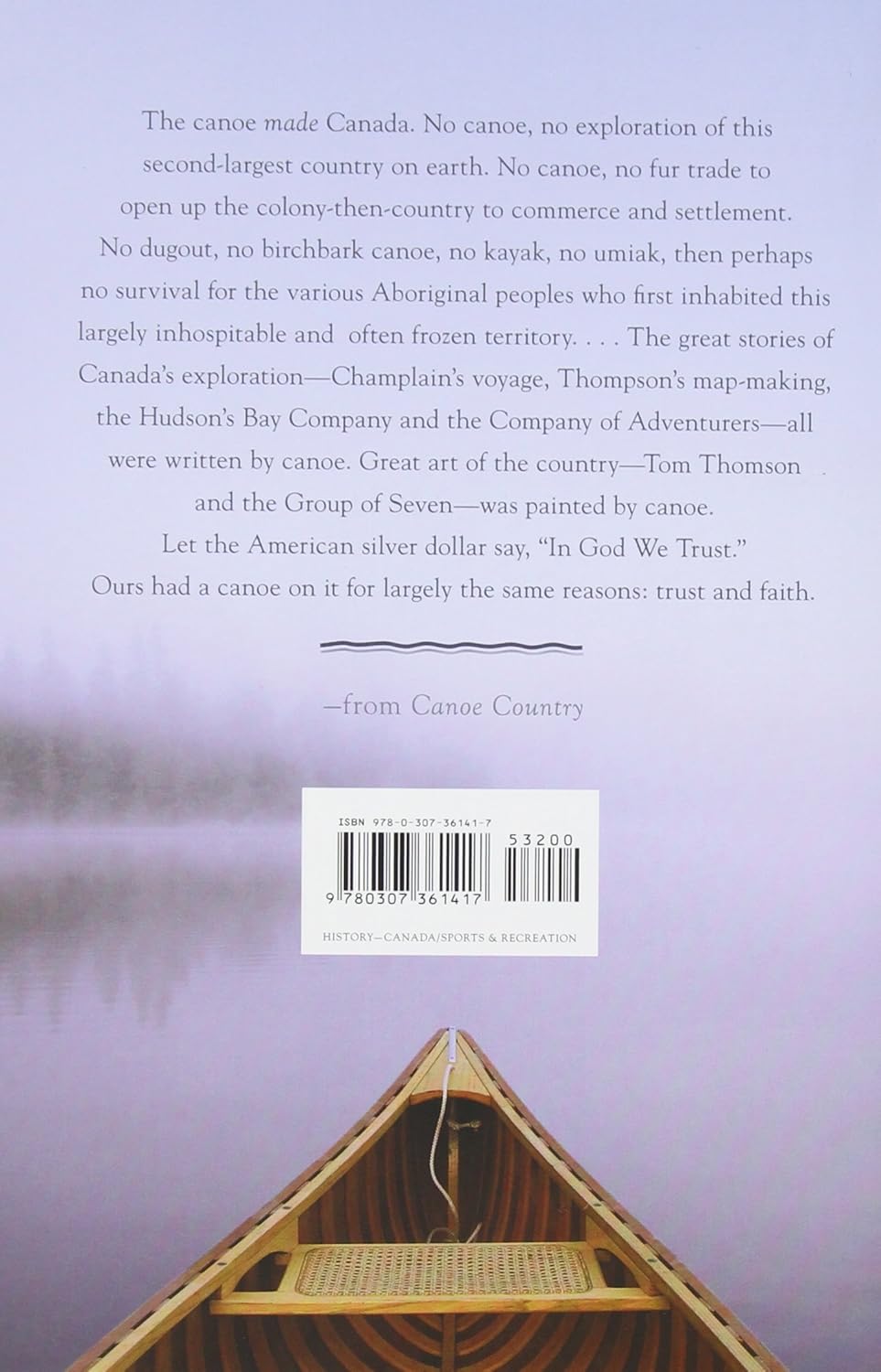 Canoe Country: The Making of Canada