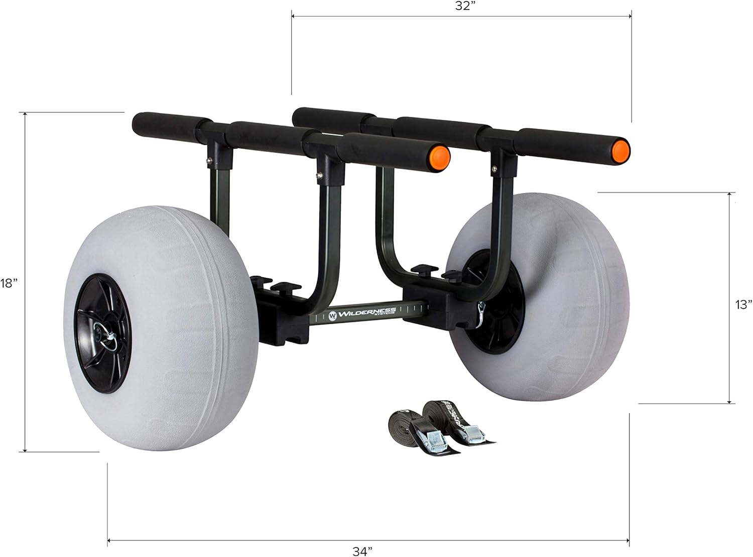 Wilderness Systems Heavy Duty Kayak Cart - for Kayaks and Canoes