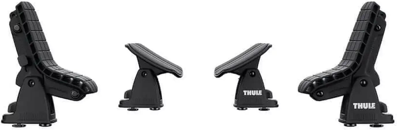Thule DockGlide - Carries Kayaks up to 36" Wide - Fits All Hull Shapes - Kayak roof Rack - One-Person Easy Loading - 75lb Weight Capacity