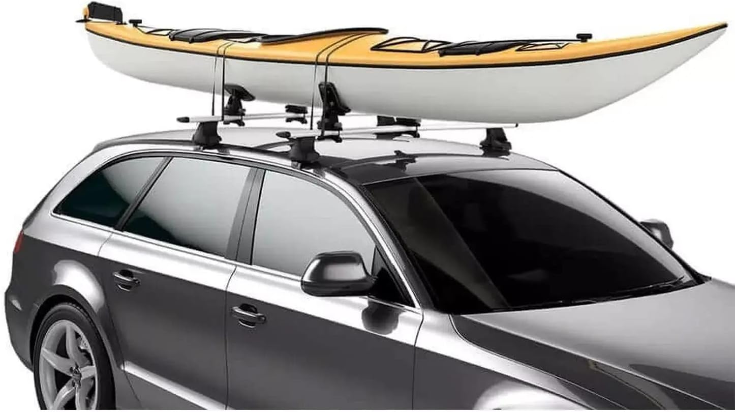 Thule DockGlide - Carries Kayaks up to 36" Wide - Fits All Hull Shapes - Kayak roof Rack - One-Person Easy Loading - 75lb Weight Capacity - Image 2