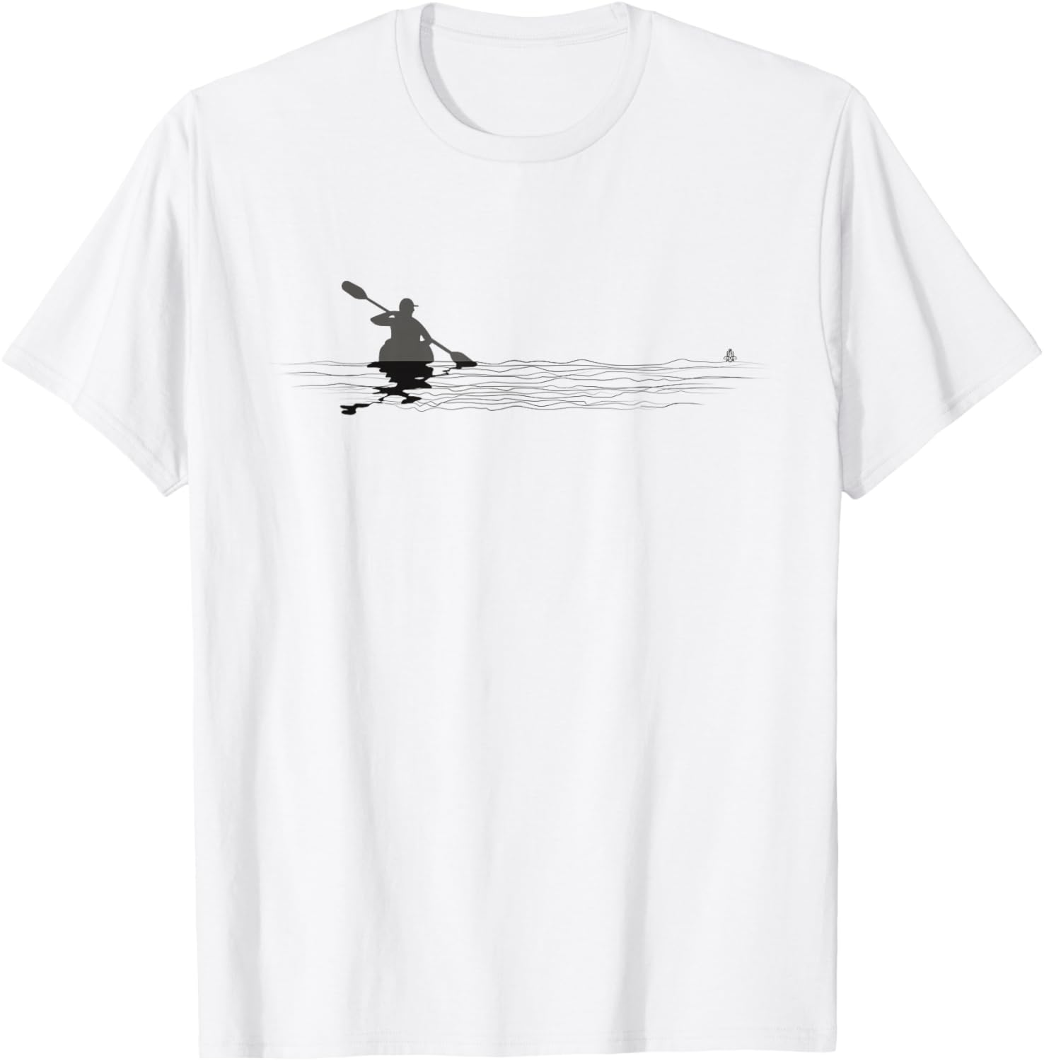 Kayaking Graphic Kayak Figure Kayaker Canoe Paddling - Image 7